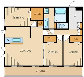 ブランピエールの物件間取画像